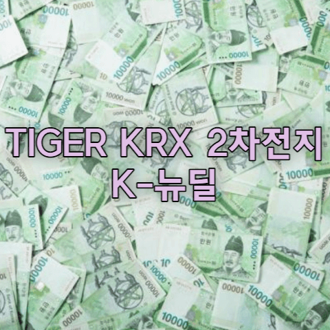 TIGER KRX 2차전지 K-뉴딜 운용전략