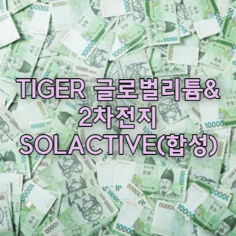 TIGER 글로벌리튬& 2차전지SOLACTIVE(합성)