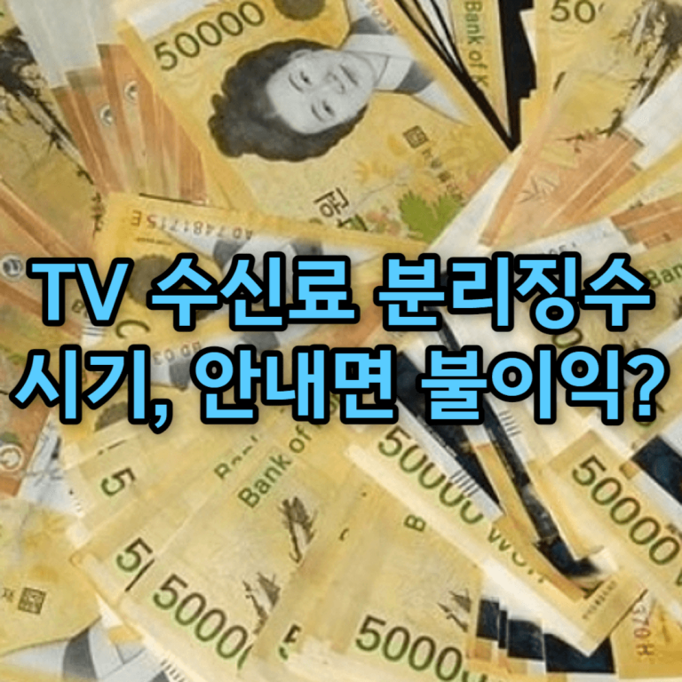 TV 수신료 분리징수