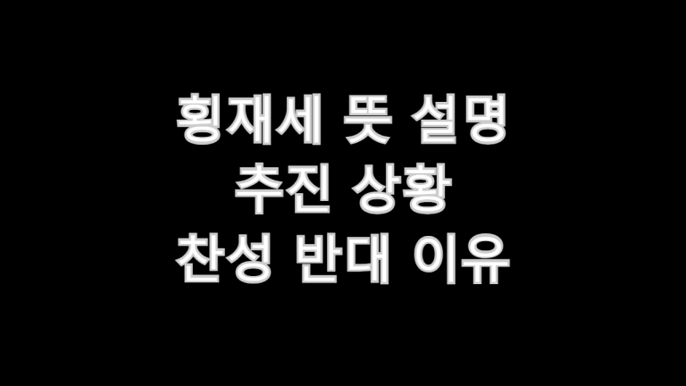 횡재세