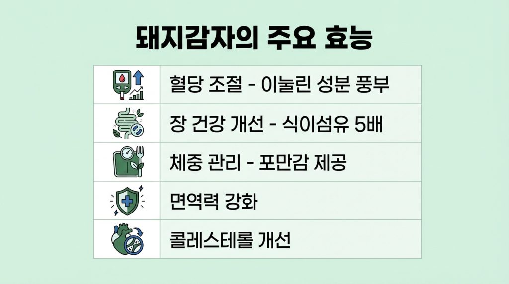 돼지감자먹는법