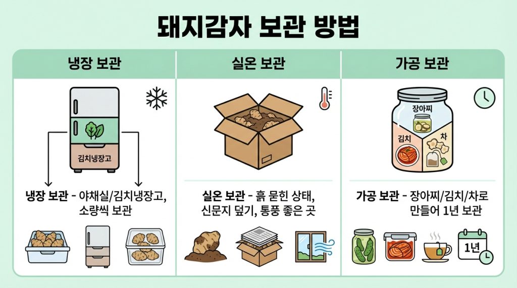 돼지감자먹는법