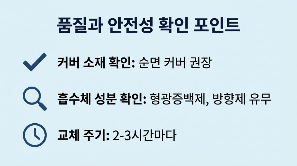 다이소 100원 생리대