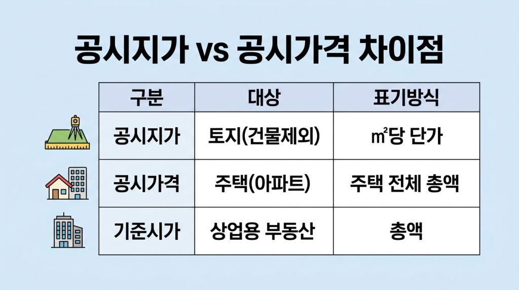 아파트 공시지가 조회 방법