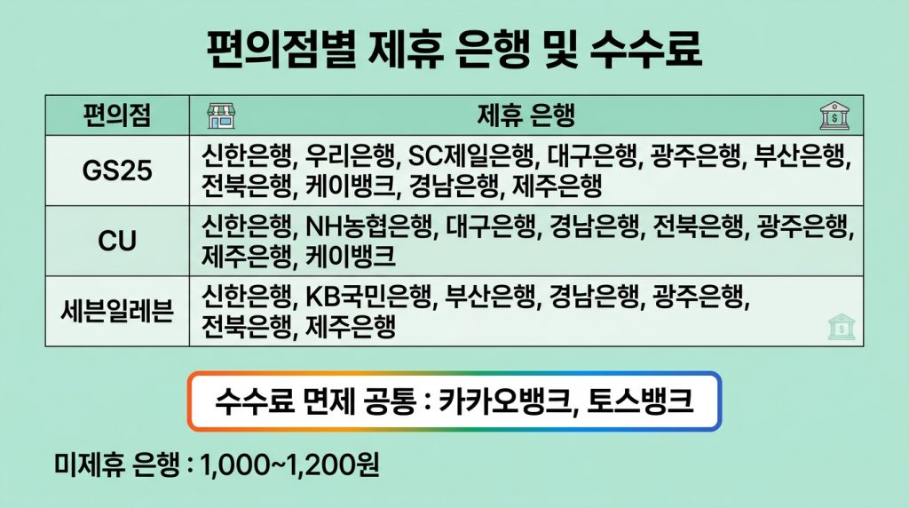 편의점 ATM 현금입금