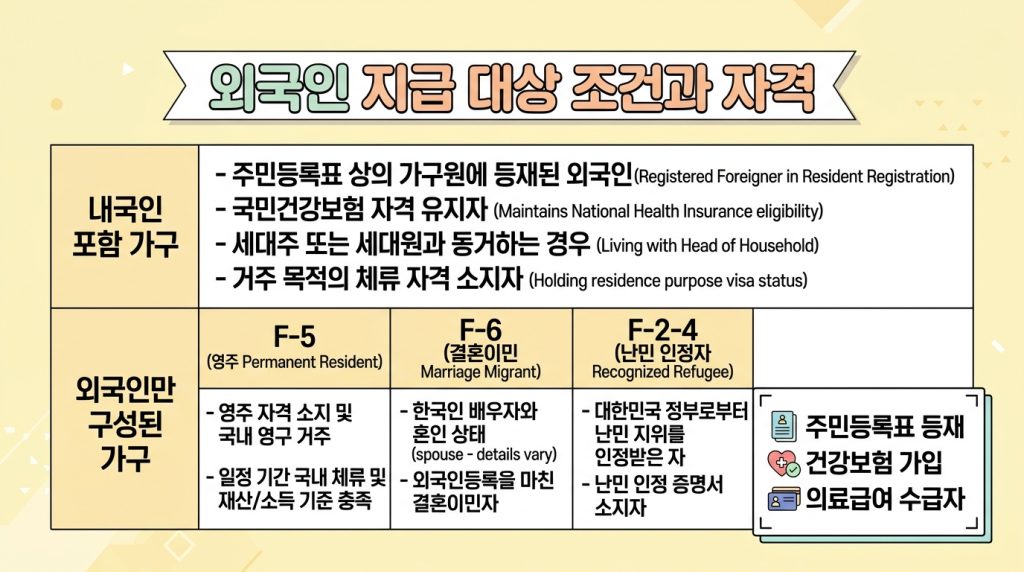 고유가 피해지원금 외국인