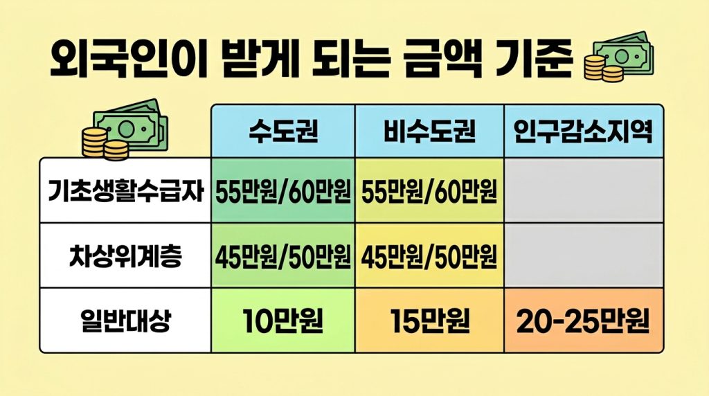 고유가 피해지원금 외국인