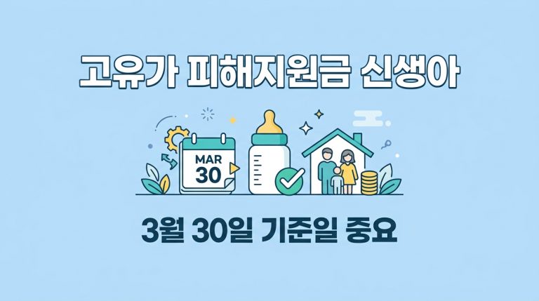 고유가 피해지원금 신생아