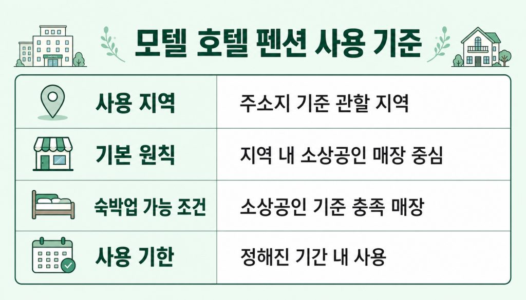고유가 지원금 모텔 호텔 펜션