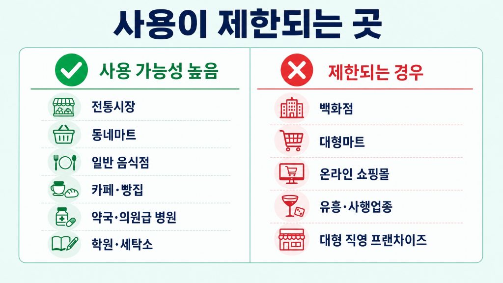 대구 고유가 피해지원금 사용처