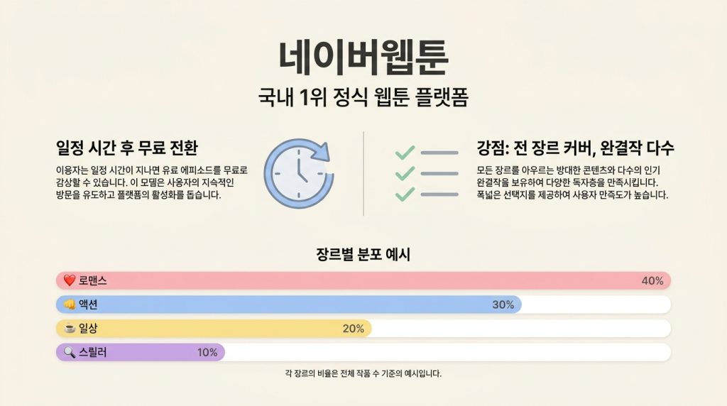 웹툰 무료 사이트