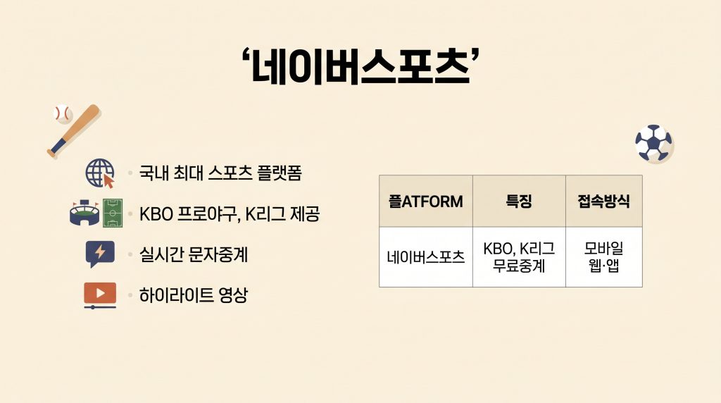 스포츠 무료중계