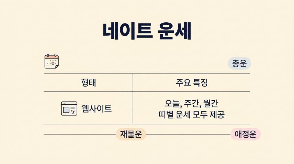 오늘의띠별운세