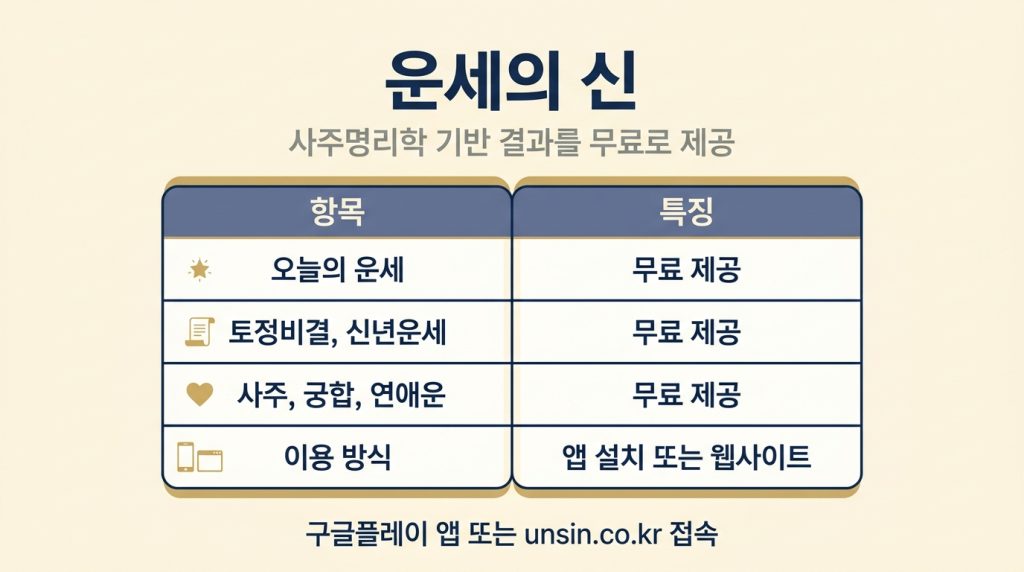 오늘의 운세