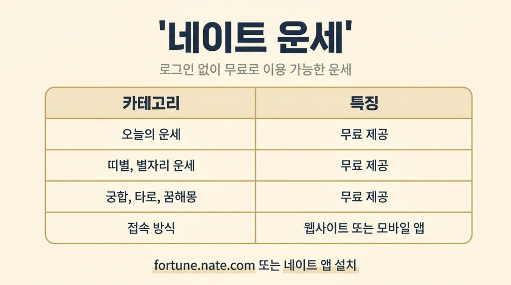 오늘의 운세