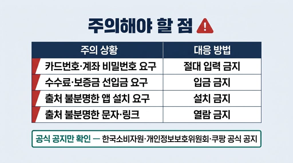 쿠팡 10만원 보상