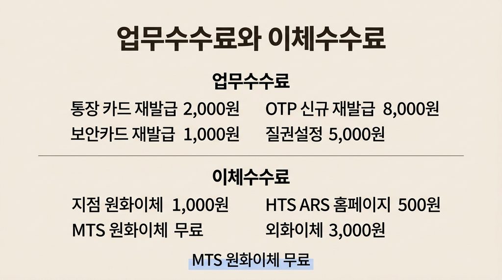 한화투자증권 수수료