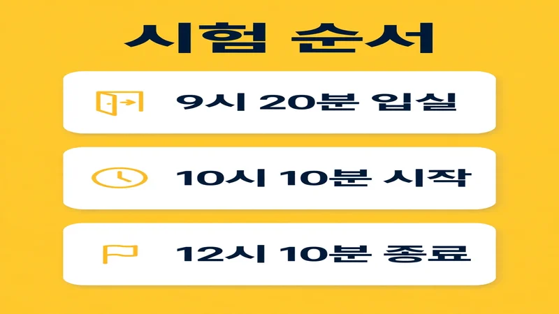 토익 시험 순서