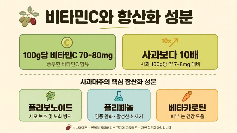 비타민C와 항산화 성분의 효능