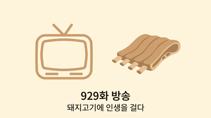 929화 방송 개요