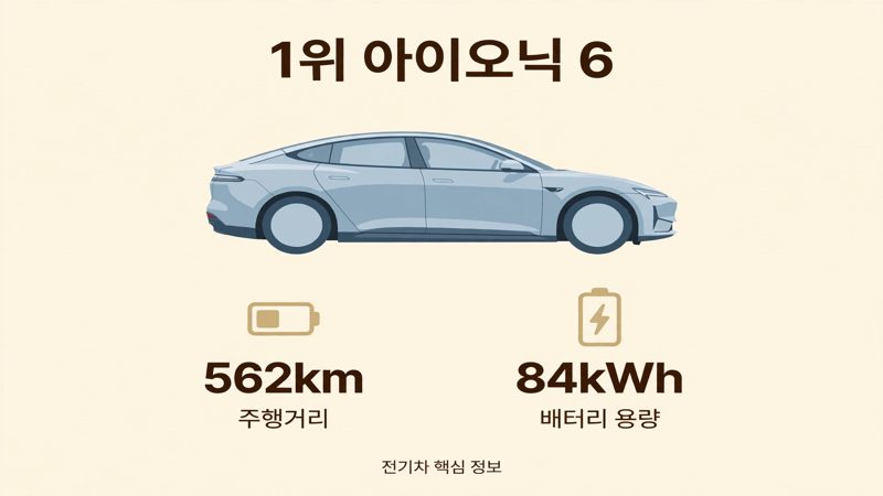 1위 더 뉴 아이오닉 6이 긴 이유