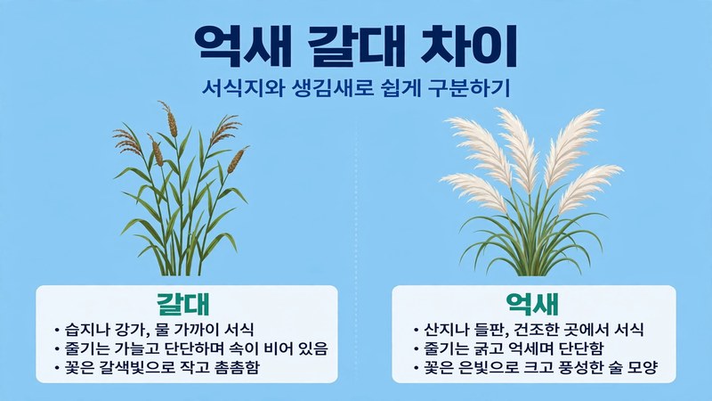 억새 갈대 차이 썸네일