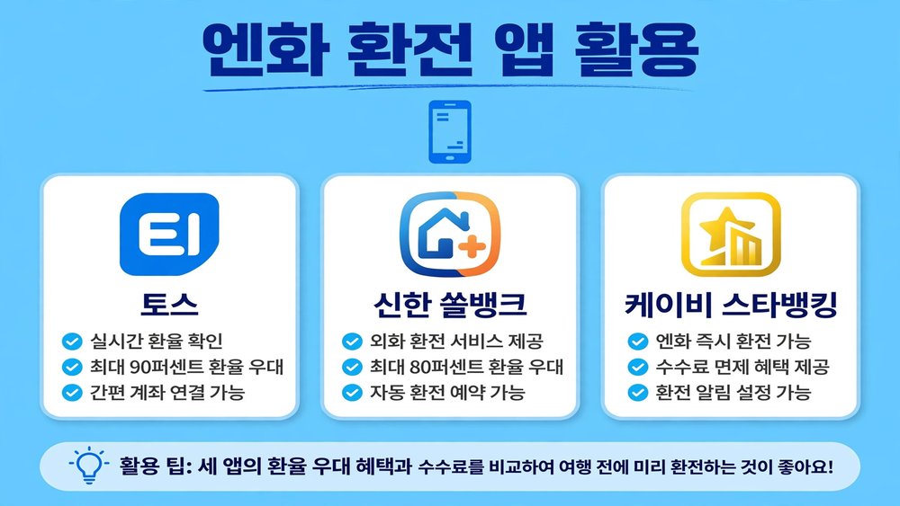 엔화 환전 앱 활용