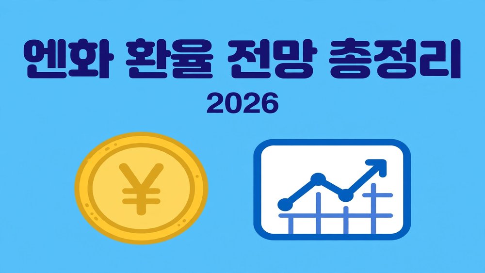 엔화 환율 전망 총정리 2026